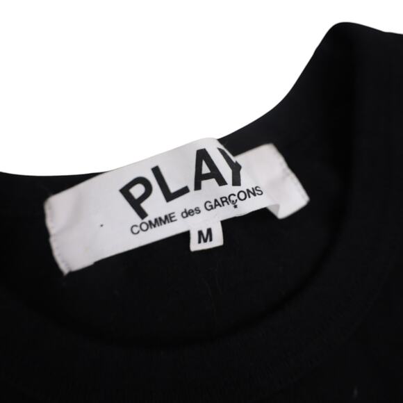 Comme Des Garcons Play Heart Front / Back Graphic T Shirt - Picture 5 of 11